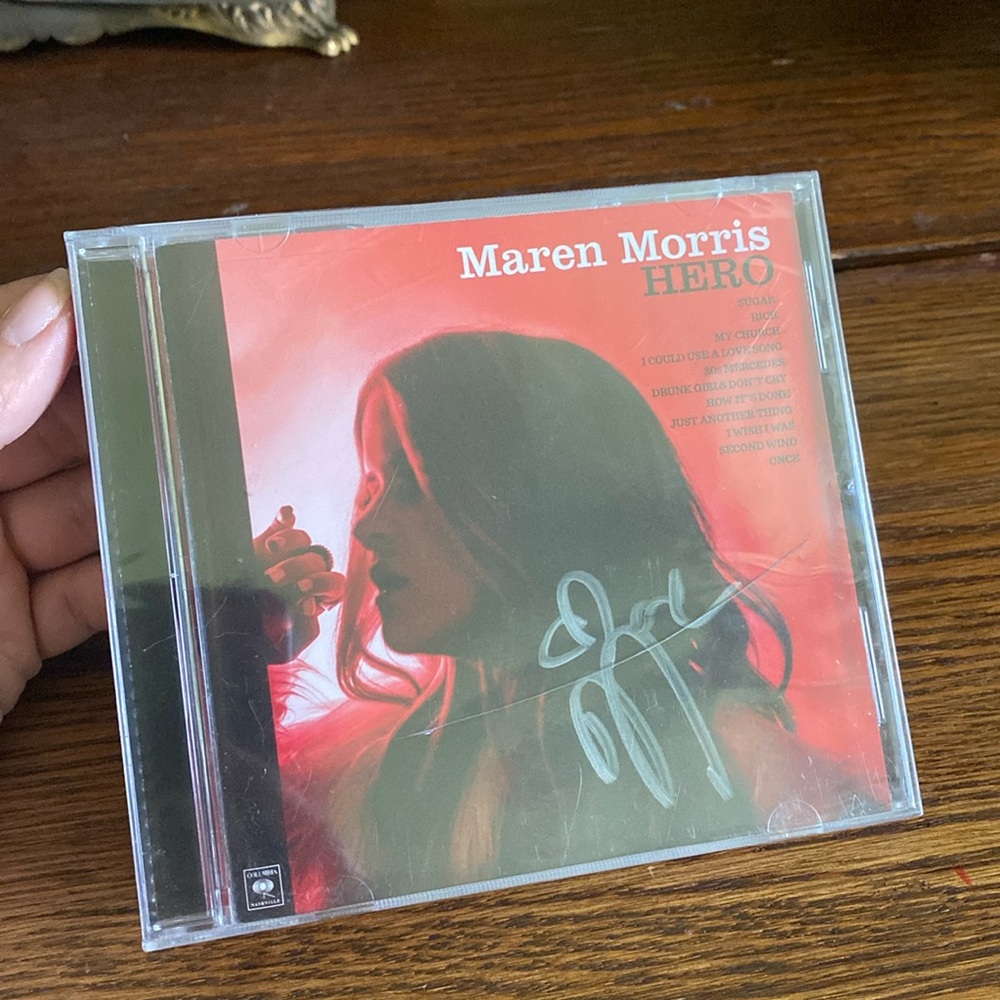 Maren Morris signed cd